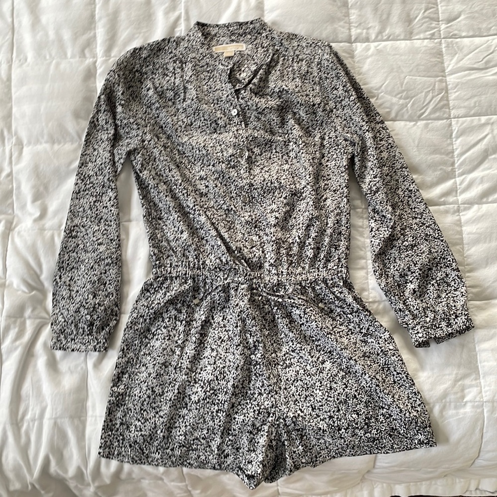 Michael Kors long sleeve romper.